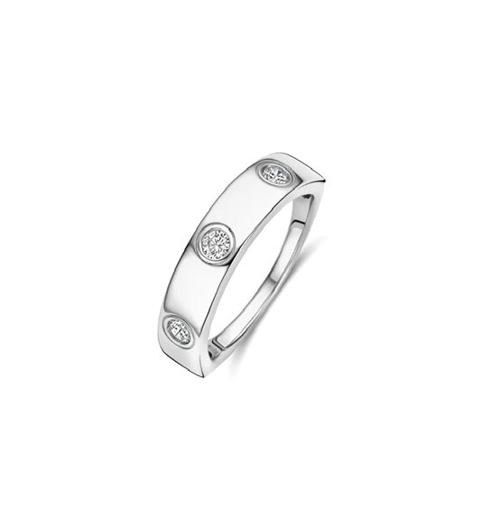 Anillo Ti Sento Milano Mujer in Plata Cubic Zirconia 12403ZI/56 - 12403ZI/56